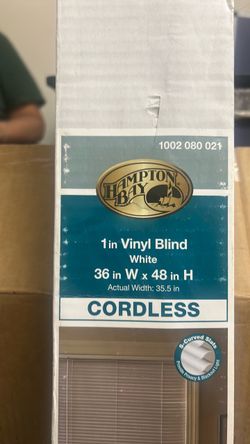 1 inch Vinyl Blind cordless