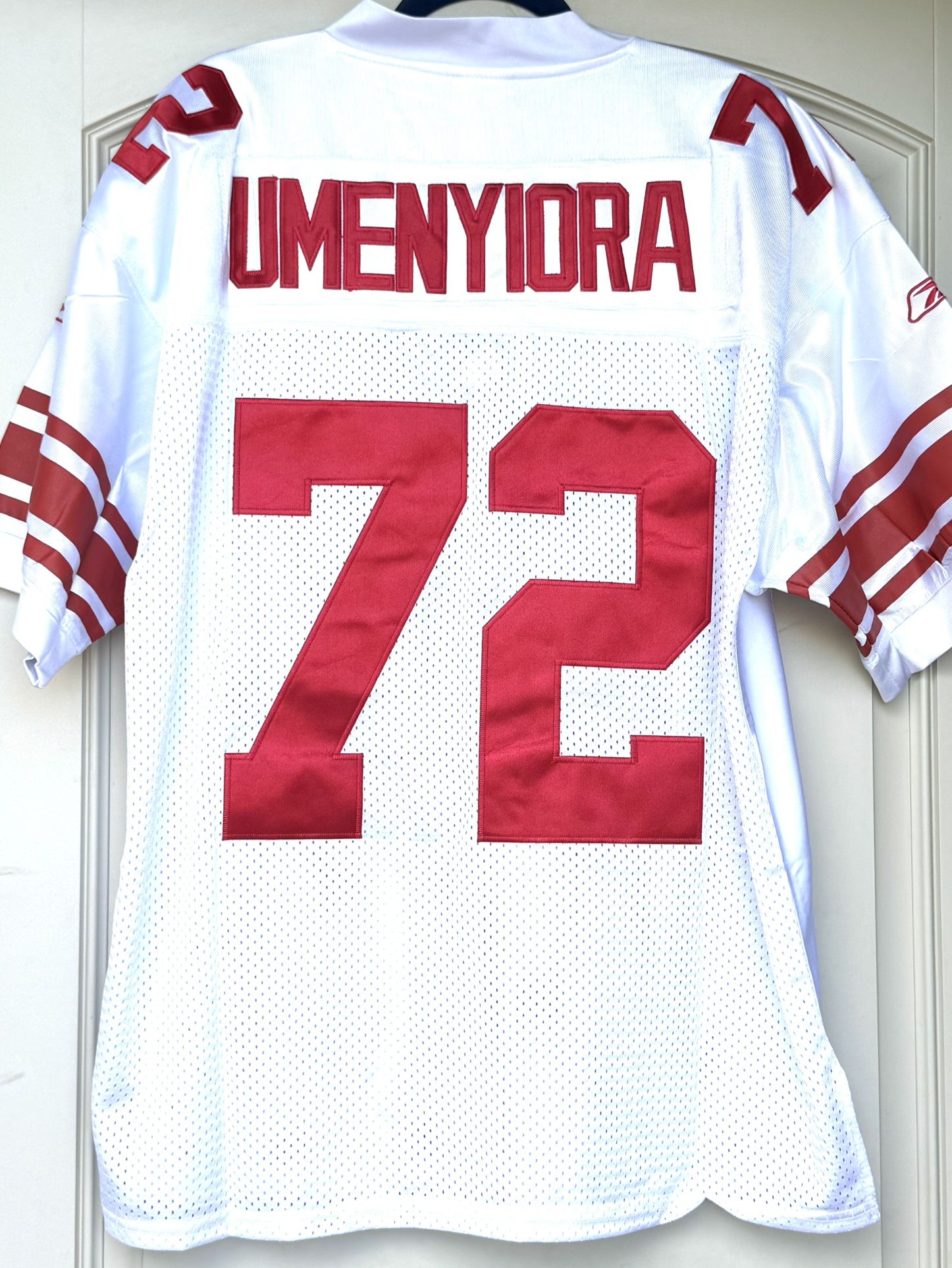 LARGE - GIANTS #72 UMENYIORA JERSEY