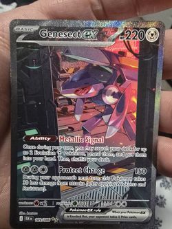 Pokemon Black Bolt Genesect SIR