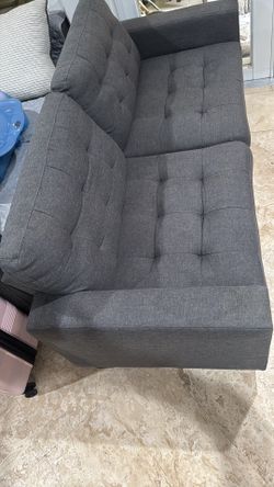 Grey couch