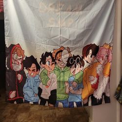 Dream Smp tapestry and flag 