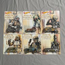 Hot Wheels Premium Star Wars Bounty Hunter Series 