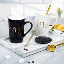 Mr & Mrs mug set