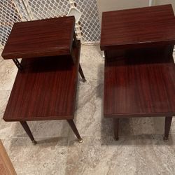 Set of Antique End Tables 