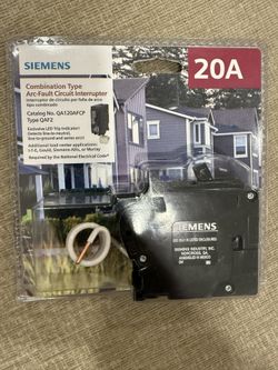 Siemens 20 Amp 1 in. Single-Pole Combination AFCI Circuit Breaker