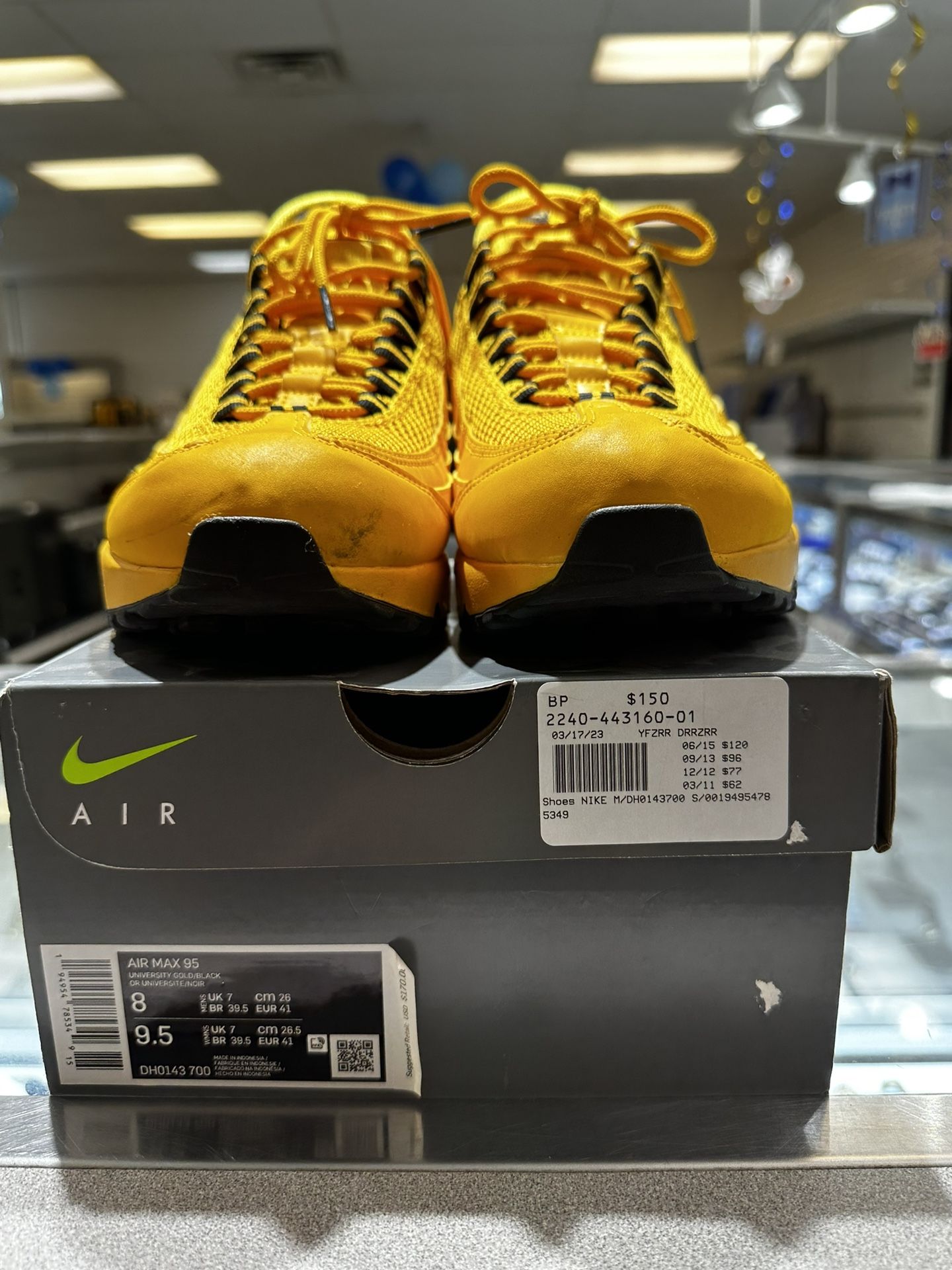 Nike Air Max 95 “ NYC Taxi ” for Sale in Houston, TX - OfferUp