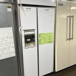 NEW OPEN BOX GE MONOGRAM 36”WIDE PANEL READY REFRIGERATOR 