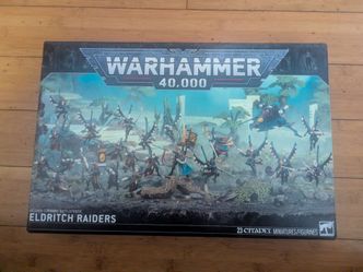 Warhammer 40000 aeldari cosairs battle force Eldritch raiders