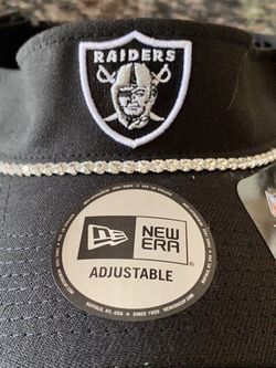 New NFL Embellished Raiders Visors (Velcro Closure)