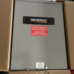Generac 100amp Transfer Switch 