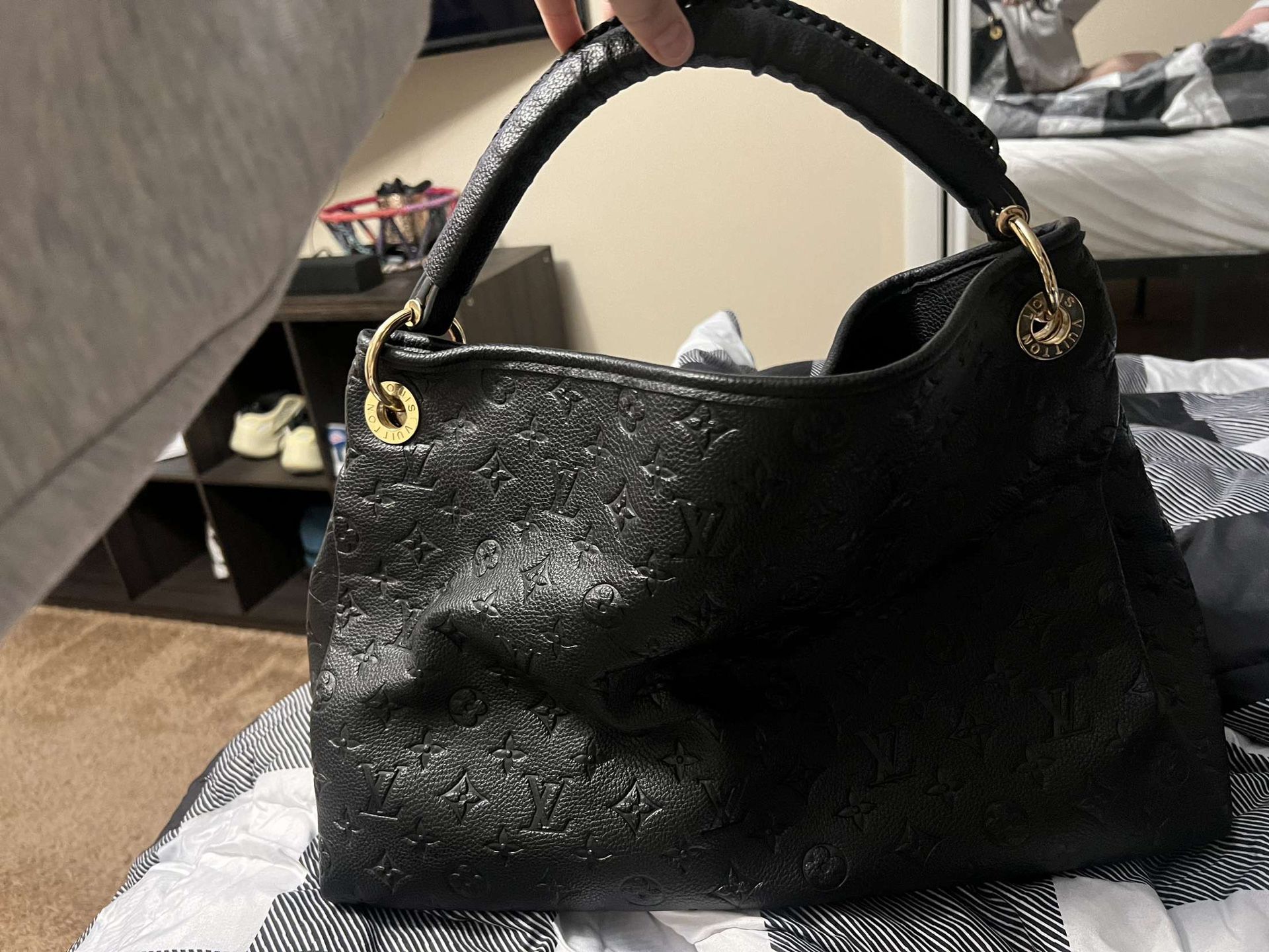 Louis Vuitton Black Handbag 