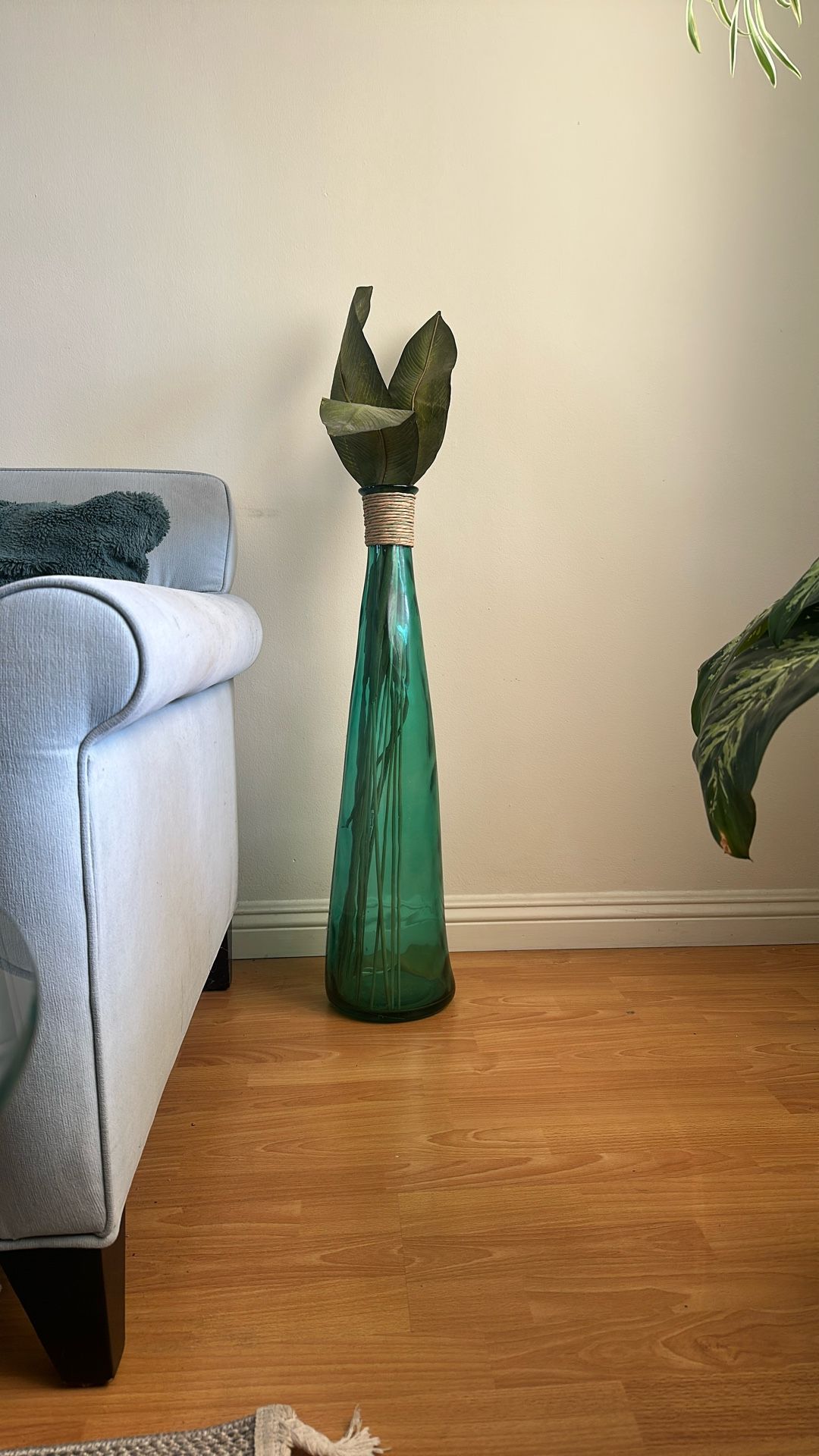 Turquoise Vase 31 Inches