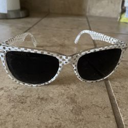 Vintage checkered sunglasses TAIWAN 912