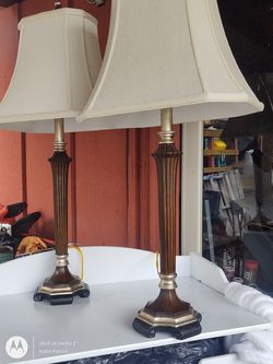 Set of lamps