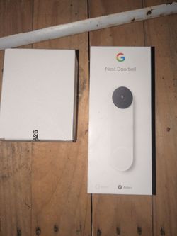 Google nest doorbell and mount