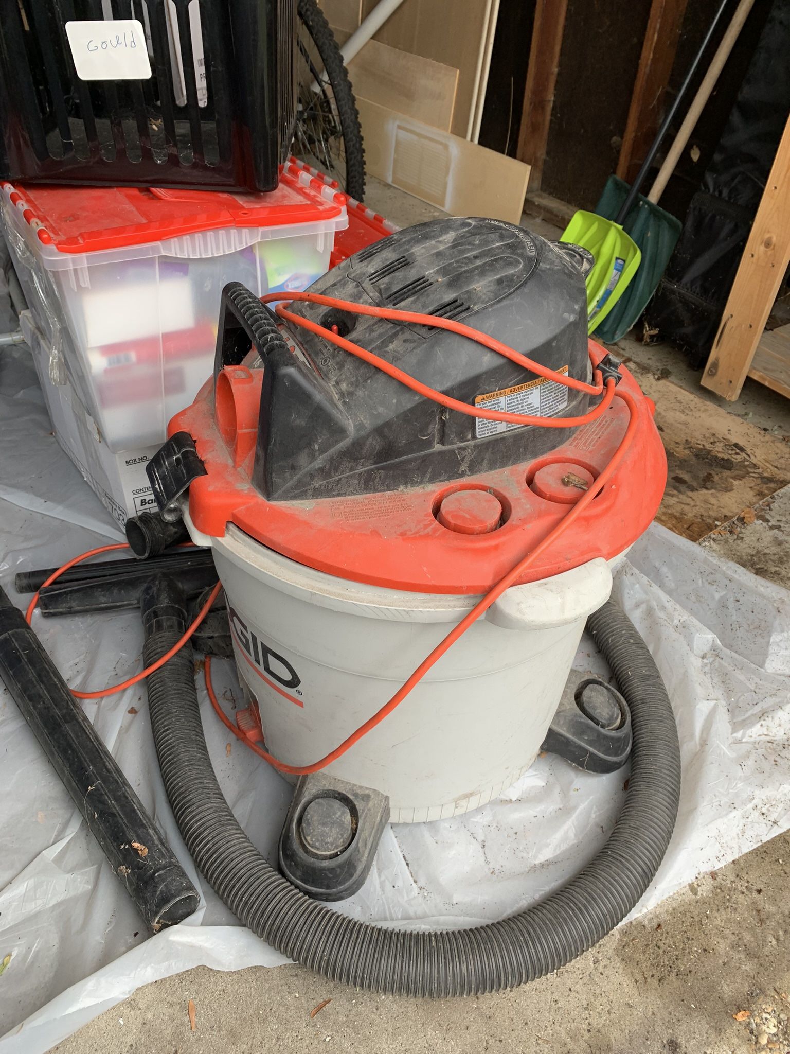Ridgid 6.0 Shop Vac