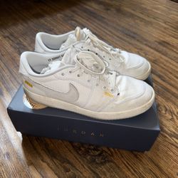 Air Jordan 1 Low AJKO SP X Union White/ Neutral Grey Size 10.5