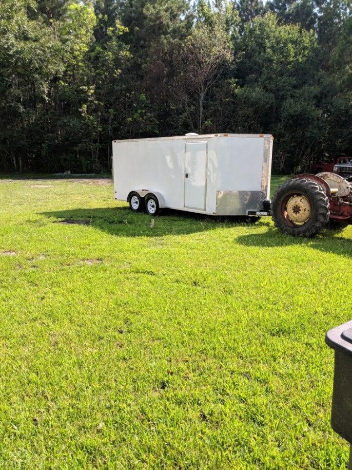 18ft enclosed trailer