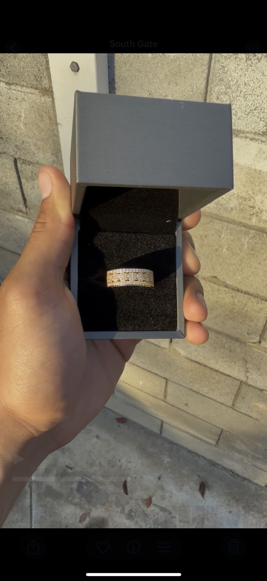 Vs1 Flower Set Lab Diamond Ring
