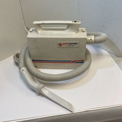 Hoover PortaPower Portable Canister Vacuum Cleaner S1075 - Tested - 1.7 HP