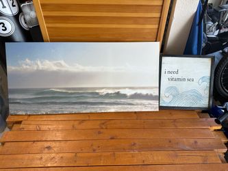 Ocean theme prints