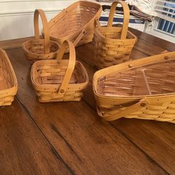 Various Longaberger Baskets