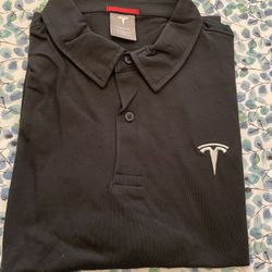 Tesla Polo Short  Sleeve Shirt