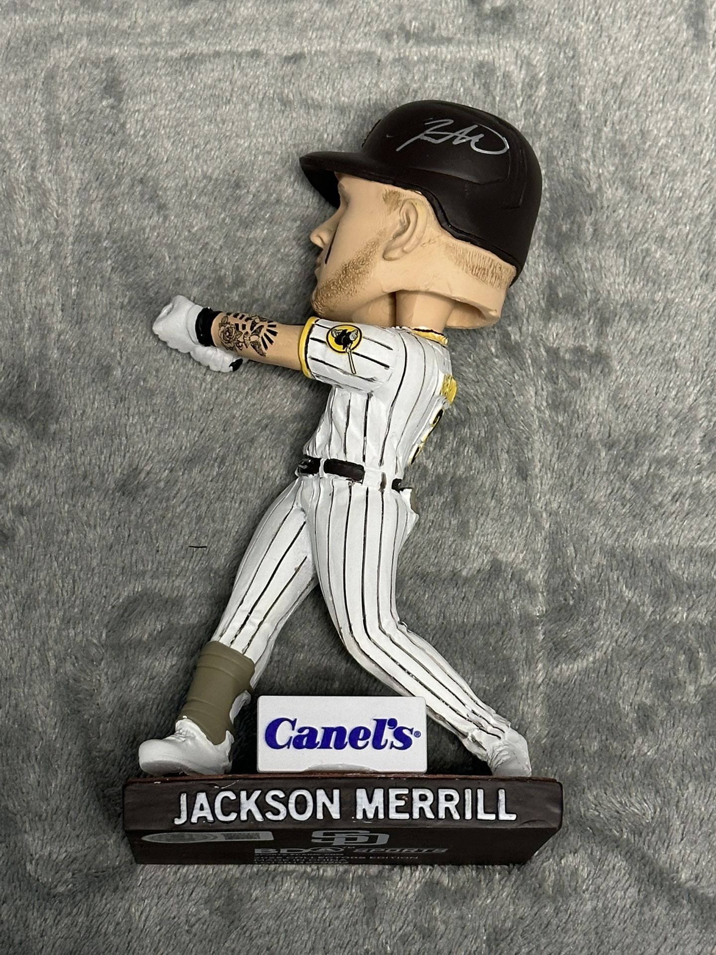 Jackson Merrill Auto Signed San Diego Padres SGA 1st Bobblehead Beckett COA