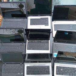 9 Laptops For Parts Or Repair
