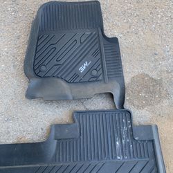 Ford F-150 Black Rubber Mats 2015 Full Set 