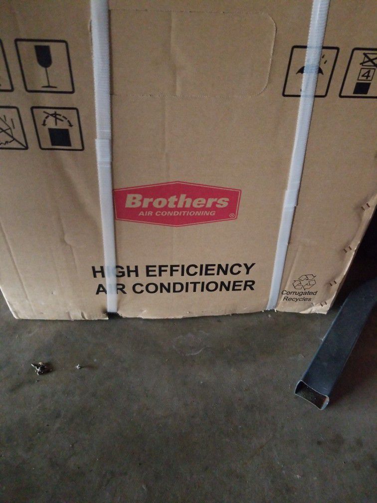 Brothers Brand New High Efficiency Air Conditioner