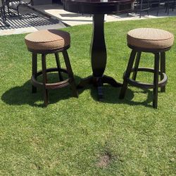 Bar Nook With Stools 