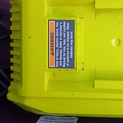 Ryobi 40 volt Lithium Ion Battery Chargwr