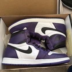 Jordan 1 High “Court Purple”
