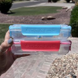 Click & Lock Plastic Storage Containers