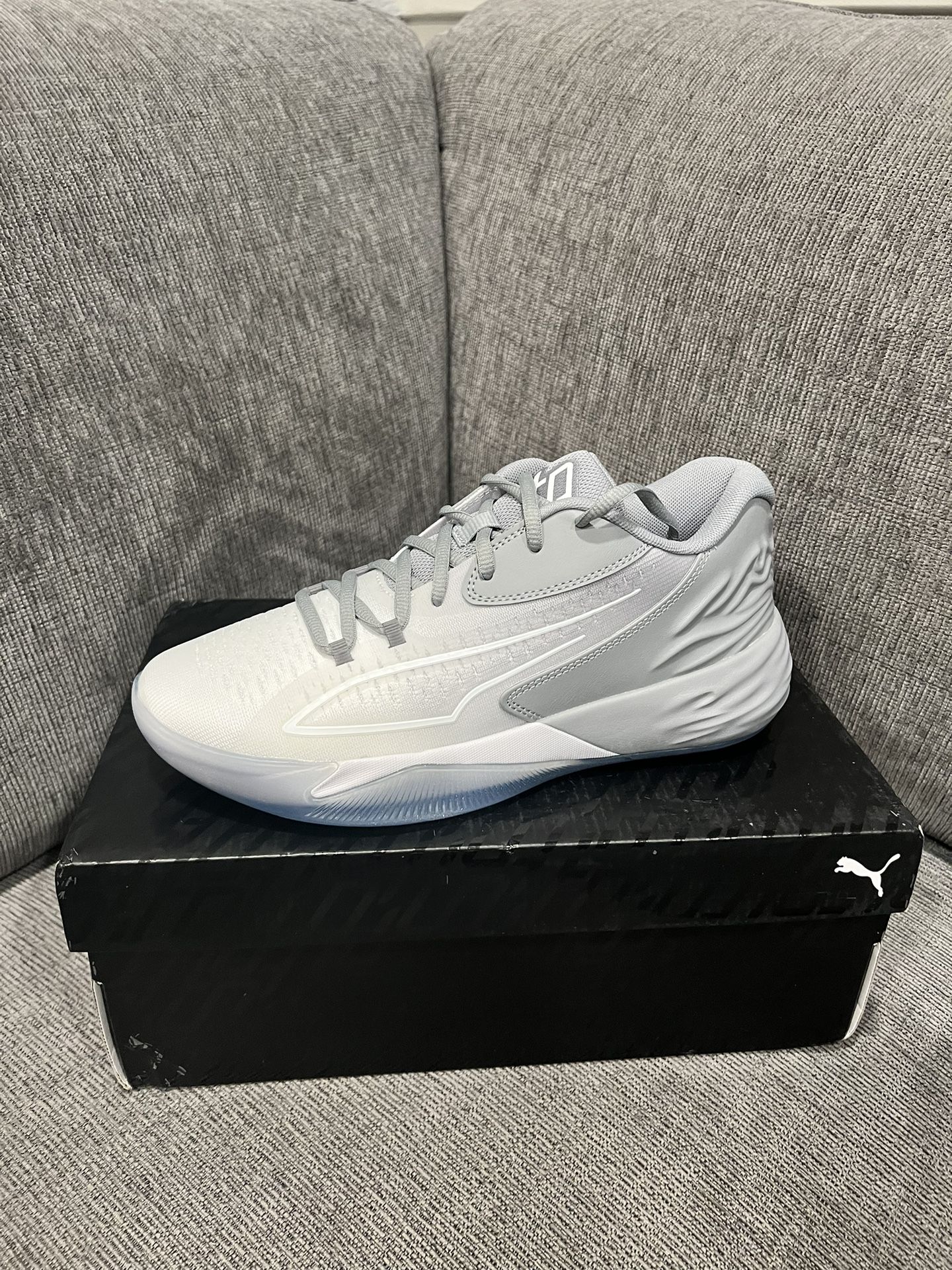 Puma Stewie 1 Team White/Gray Size 8.5 Women(Brand New)