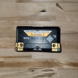 NOCO NLP 14 500A Lithium Powersport Battery(used)