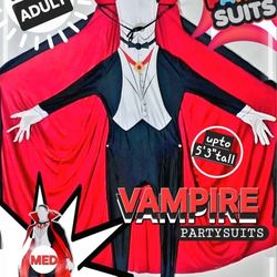 VAMPIRE-Adult Morphsuit & CHILD Costumes 