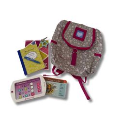 american girl doll backpack set