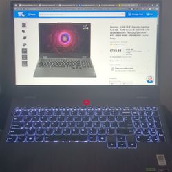 Gaming Laptop Rtx 3050 6gb 28gb Memory With A Amd ryzen 5 7235HS