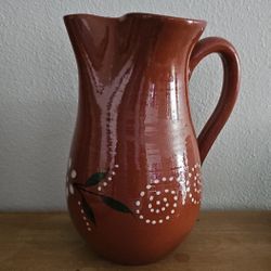 6 Pc Portuguese Clay Pottery $50