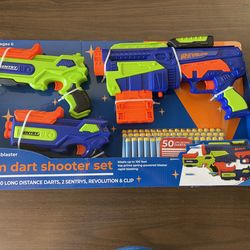 Kids Revolution Foam Dart Shooter Set