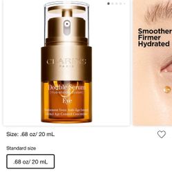 New Clarins eye Double serum