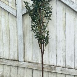 Artificial Olive Tree 6FT Tall Faux Silk Plant for Home, Office Decor
