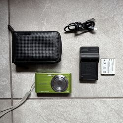 Sony Cybershot Lime Green Version 