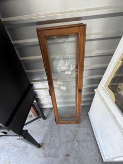 Antique Glass Doors With Hinges