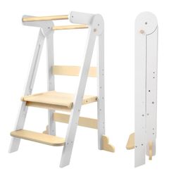 Foldable Toddler Kitchen Tower,Montessori