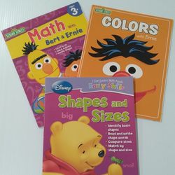 Kids-3 Early Learning Skills Books. Ages 3+