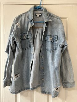 Forever 21 Women Jean Jacket Size Small