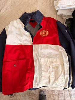 Tommy Hilfiger Color Block Zip-Up Jacket